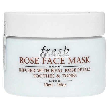Fresh Rose Hydrating Face Mask Instantly Hydrates Cools Calms 1oz 30ml