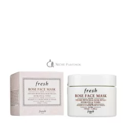   Fresh Rose Hydrating Treatment Face Mask with Rose Petals 3.4oz 100ml