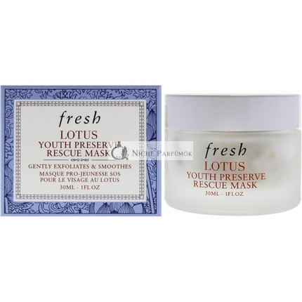 Lotus Youth Preserve Rescue Mask by Fresh for Women 1 oz
