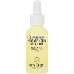   Youth To The People Superberry Hydrate + Glow Facial Oil with Acai, Maqui, Prickly Pear + Goji 1oz