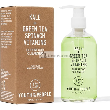 Youth To The People Kale Green Tea Superfood Face Cleanser 8oz 237ml