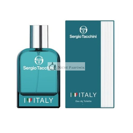Sergio Tacchini I Love Italy EDT Eau De Toilette for Men 30ml/50ml/100ml New