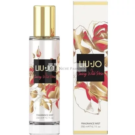Liu Jo Classy Wild Rose Body Water Fragrance for Women 200ml - Pack with Samples Gift