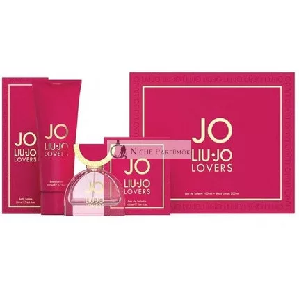 Liu Jo Lovers Jo Women Gift Box with EDT 100ml and Body Cream 200ml