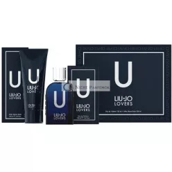   Liu Jo Lovers U Man Gift Set Eau De Toilette 100ml After Shave