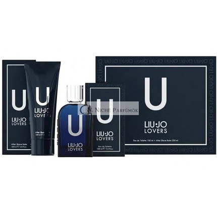 Liu Jo Lovers U Man Gift Set Eau De Toilette 100ml After Shave