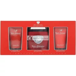   Lamborghini Sportivo 3 Piece Gift Set: Eau De Toilette 125ml, Shower Gel 100ml, Aftershave Balm 100ml
