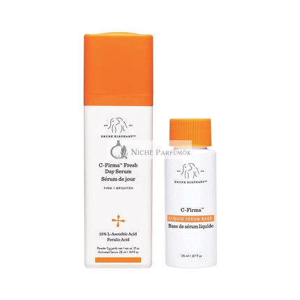 Drunk Elephant C-Firma Fresh Day Serum Firming and Brightening Serum for Damaged and Aging Skin
