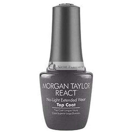 Morgan Taylor React Nail Polish Top Coat 0.5 oz