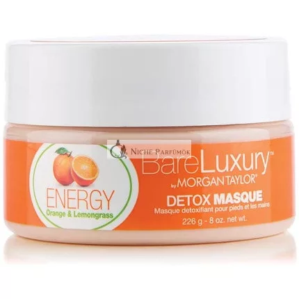 Morgan Taylor BareLuxury Orange & Lemongrass Energy Detox Masque 8 oz