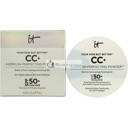 It Cosmetics Your Skin But Better CC+ Airbrush Perfecting Powder Color: Deep