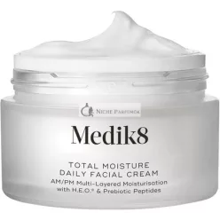   Medik8 Total Moisture Daily Facial Cream Hyaluronic Acid Moisturiser 50ml