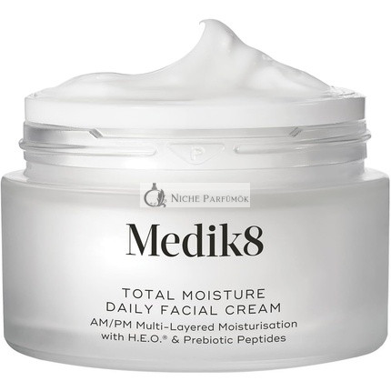 Medik8 Total Moisture Daily Facial Cream Hyaluronic Acid Moisturiser 50ml