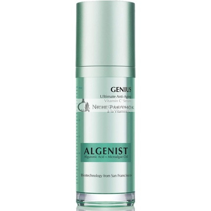 Algenist Genius Ultimate Anti-Aging Vitamin C Serum for Women 1 Ounce