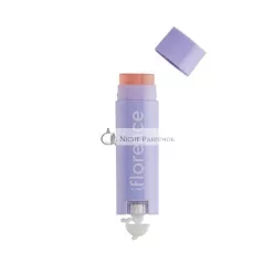   Florence by Mills Oh Whale Tinted Lip Balm Sheer Tinted Lip Balm Moisture Hydrate Clear Vegan Cruelty-Free Rose
