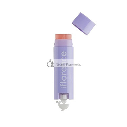 Florence by Mills Oh Whale Tinted Lip Balm Sheer Tinted Lip Balm Moisture Hydrate Clear Vegan Cruelty-Free Rose