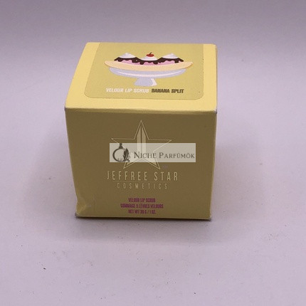 Jeffree Star Banana Fetish Velvet Lip Scrub Bananasplit - Rare - NEW IN BOX