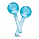 Plumbeauty Glass Cooling Facial Globes