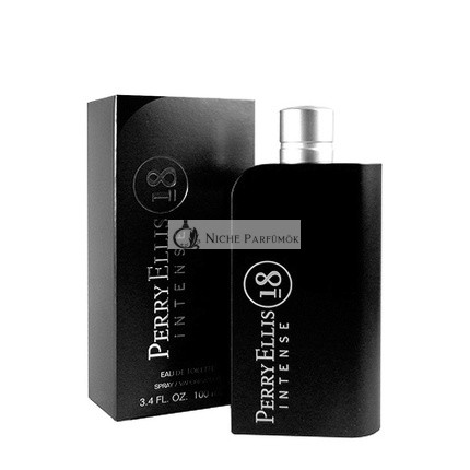 Perry Ellis 18 Intense Eau De Toilette Spray 3.4 oz 100 ml for Men