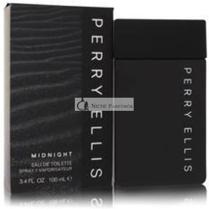 Perry Ellis Midnight Eau De Toilette Spray 3.4oz for Men