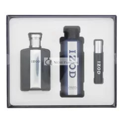  Izod 3 Piece Gift Set for Men - EDT 100ml, EDT 15ml, Body Spray 200ml
