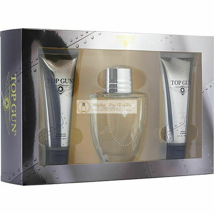 Top Gun Chevron EDT Spray, Borotválkozó Balzsam és Haj- és Testmosó