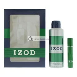   Izod Green 2 Piece Gift Set Eau de Toilette 15ml Body Spray 200ml for Men