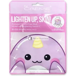   The Crème Shop Lighten Up, Skin! Narwhal Face Mask - Anti-Spot