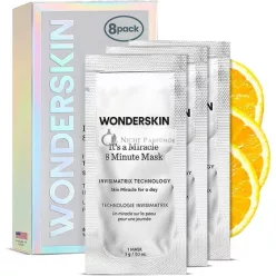   Wonderskin 8 Minute Hydrating Face Mask with Vitamin C and Niacinamide