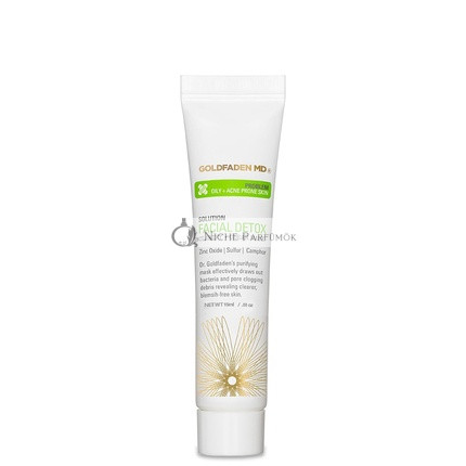 Goldfaden Md Facial Detox Mask Clarifying Face Mask with Zinc Oxide and Sulfur