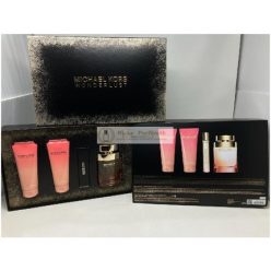   Wonderlust by Michael Kors Női 4 Részes Ajándékcsomag 100ml EDP Spray, Testápoló, Tusfürdő 10ml EDP Spray