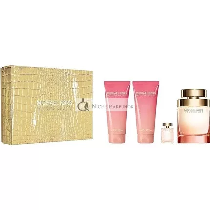 Michael Kors Wonderlust Natural Eau De Parfum Spray 4-Piece Gift Set for Women