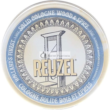 Reuzel Solid Cologne Wood and Spice 35g