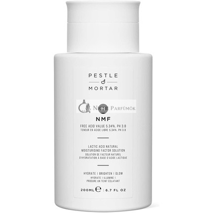 Pestle & Mortar NMF 5.34% Lactic Acid Facial Toner Pore Minimizer Hydrating Face Exfoliator Alcohol Free Cruelty-Free 200ml