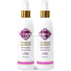   Fake Bake Flawless Darker Self Tan Liquid with Professional Mitt 6oz
