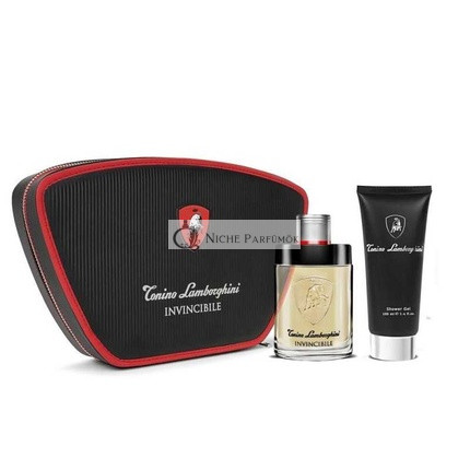 Lamborghini Tonino Invincible Package Perfume Eau De Toilette 75 Milliliters And Shower Gel 100 Milliliters