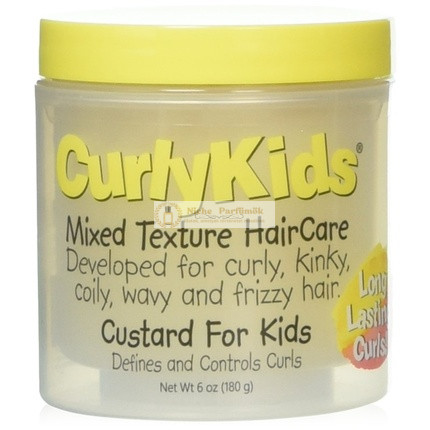 CurlyKids Mixed Haircare Custard for Kids 6 Ounce