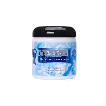 Camille Rose Black Castor Oil & Chebe Buttercream Strengthening and Styling Butter for Thick Textured Hair 8 oz