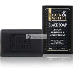   Fair and White Original Cosmetics for Dark Skin Black Soap 200g