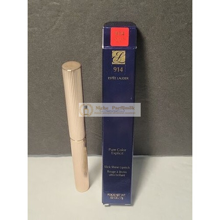 Estee Lauder Pure Color Smooth Gloss Lipstick #914 Adrenaline Rush New in Box