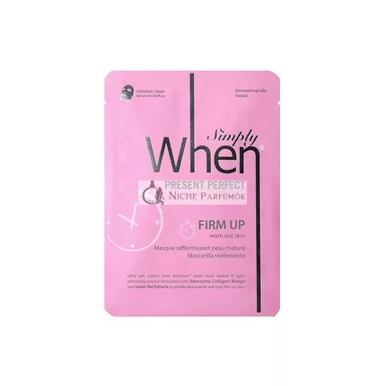 Simply When Present Perfect Firm Up Ultra Soft Cotton Linter Bemliese Unisex Facial Sheet Mask 23ml