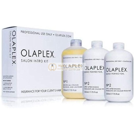 Olaplex Bond Multiplier No 1 Salon Intro Kit - 525 ml x 1, 525 ml x 2, Dosing Dispenser x 1
