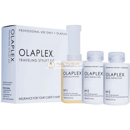 Olaplex Traveling Stylist Kit - Professional Hair Regeneration Set No.1 100ml, 2x No.2 100ml