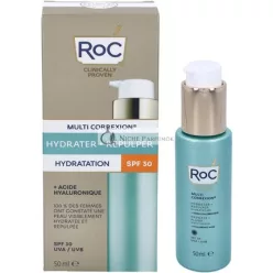   Roc Hydrate Plump Moisturizing Cream With Hyaluronic Acid Spf30 50ml