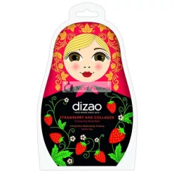 Strawberry and Collagen Firming Black Facial Mask 25g