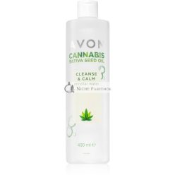   Avon Cannabis Sativa Oil Cleanse & Calm Micellar Water - 400 ml
