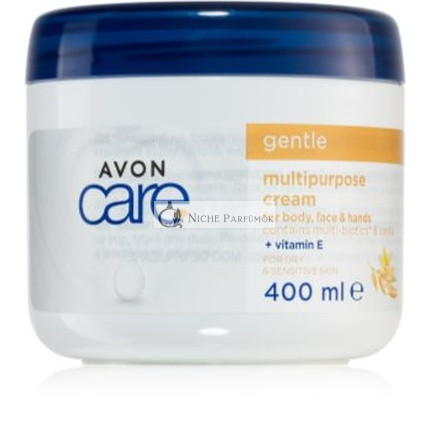 Avon Care Gentle - 400 Ml Multi-Purpose Cream For Face, Hands, And Body