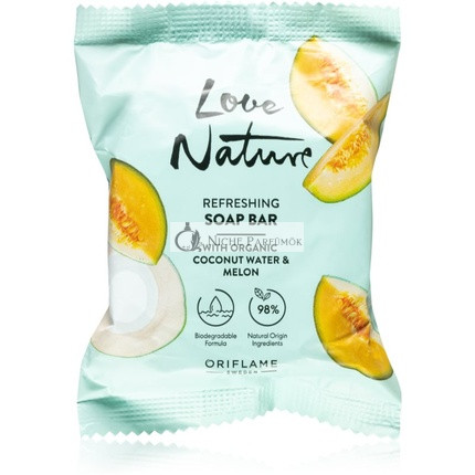 Oriflame Love Nature Coconut Water & Melon Solid Soap - 75 g