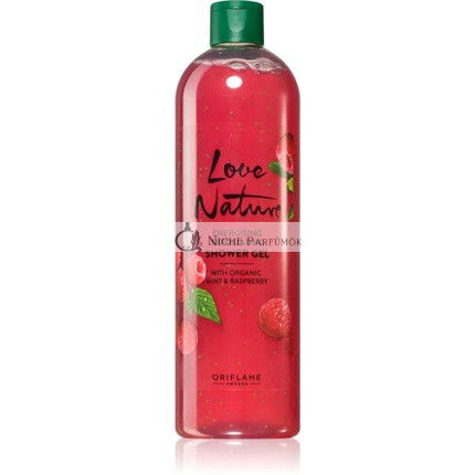 Oriflame Love Nature Organic Mint & Raspberry Exfoliating Gel Cleanser - 500 ml