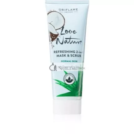 Oriflame Love Nature Aloe Vera Coconut Water 75 Ml - Refreshing Exfoliant And Mask